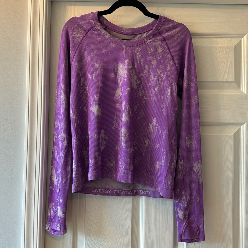 Lululemon Swiftly Tech Long Sleeve Shirt Race Length Magenta